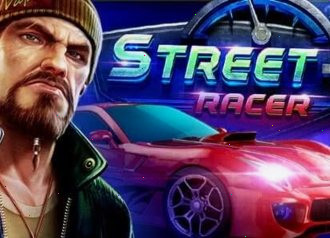 слот street racer с гоночной тематикой