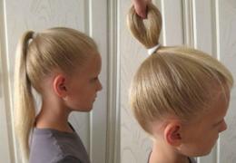 How to make a hair bow hairstyle with your own hands - step-by-step instructions in pictures